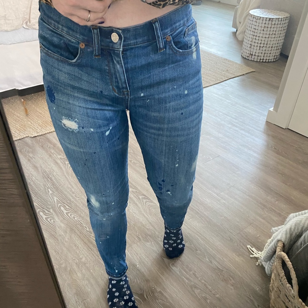 Madewell skinny skinny jeans